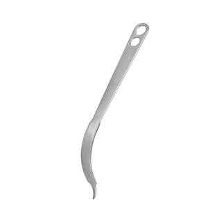 Levier en os de haute qualité incurvé 260 mm 10.14 "pointe émoussée largeur 9.5mm orthopédique métal acier Hohmann os ascenseur personnalisé - Product Image 6