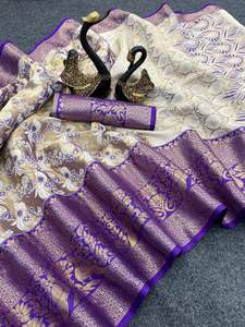 Dernier créateur Kanivaram Silk Zari Weaving Saree By Fab Zone - Product Image 5