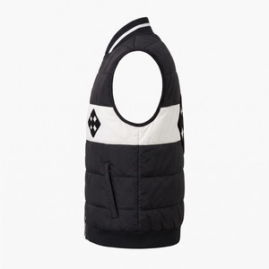 Custom Racing <b>Vest</b> Quilted Nylon Zip <b>Vest</b> Chenille Chequered Diamond Streetwear Gilet OEM Wholesale - Product Image 3