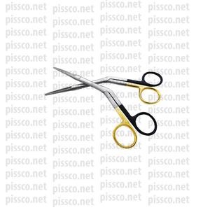 Poinçon de champignon de Sinus courbé de bonne qualité 4.5mm 18cm enduit de PTFE noir en acier inoxydable allemand emballage personnalisé - Product Image 4