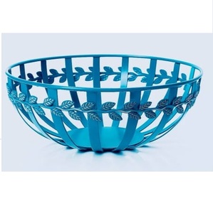 Panier à fruits artisanal pour hôtel, restaurant, mariage, table, rangement alimentaire, haute qualité, style unique, panier doré - Product Image 6