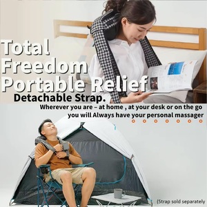 Masseur à piles pour le cou et le dos, pétrissage profond Shiatsu 3D - Product Image 4
