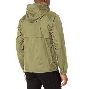 Chaqueta impermeable para lluvia para hombre, lona, nailon, poliéster, diseño de calle, características a prueba de viento, logotipo frontal, servicio al por mayor, Pakistán - Product Image 5