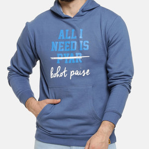 Sudadera con Capucha para Hombre, Estilo Urbano, Algodón y Felpa, Corte Holgado, Manga Larga, Suave, Cálida, Ligera, Informal, para Uso Diario, Moderna, OEM, ODM - Product Image 6