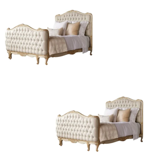 Diseños antiguos cama de madera con muebles de dormitorio tallados a mano buen producto para Villa hotel apartamento precio al por mayor - Product Image 5