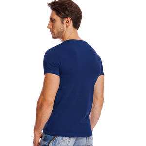 Solid V Neck <b>T</b> <b>Shirt</b> for <b>Men</b> Short Sleeve Fashion Male <b>T</b>-<b>shirt</b> <b>Summer</b> Fashion Casual V-Neck - Product Image 4