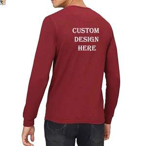 Personnalisable basique T-shirt blanc grande taille Pima coton Spandex Jersey rayé motif respirant mince doux surdimensionné Logo personnalisé - Product Image 2