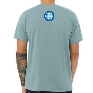 Personalizada de diseño ligero para hombre 100% algodón DTG camiseta hombres serigrafía camisetas unisex camiseta - Product Image 3