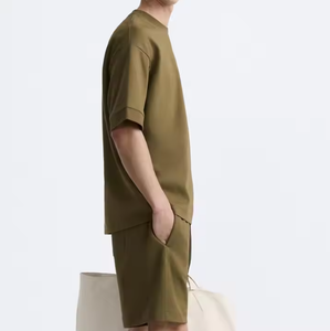 Ensemble short 2 pièces pour homme Polo mode été Ensemble décontracté manches courtes et short pour homme - Product Image 4