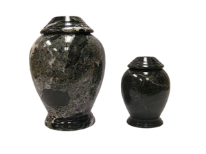 Urna de mármol multicolor Triumph Onyx, urna de cremación de mármol moderna Multi Onyx, urna multicolor de mármol Onyx - Product Image 5