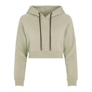 Sudadera Corta Informal de Invierno de Alta Calidad, Transpirable y Antiarrugas para Mujer - Product Image 1