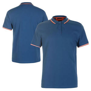 Polo deportivo personalizado de tacto suave OEM personalizado en blanco informal deporte de manga corta Polo para hombre Camiseta - Product Image 4