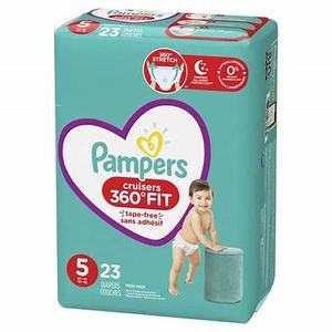 Couche bébé Pampers Cruiser 360 Taille XXL Matériau organique Haute Anti-fuite Confortable Pratique Solution quotidienne pour les parents - Product Image 4