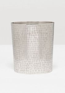 Small Office Metal Waste Bin With Decorative Pattern Finish That <b>Matches</b> Interior And Provides Long Lasting Use - Product Image 5