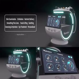 Macchina Multifunzione 7 in 1 per Cura del Viso con Getto d'Acqua e Ossigeno, Peeling, Anti-Invecchiamento e Analisi della Pelle - Product Image 3