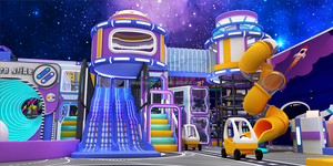 Parc de trampolines certifié <span class=keywords><strong>Mario</strong></span> Game, le plus adorable, à thème attrayant, très demandé, pour l'intérieur, à vendre - Product Image 3