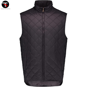 Chaleco acolchado de poliéster sin mangas de alta calidad para hombre 2023, chaquetas transpirables para invierno, ropa exterior a prueba de viento, estilo informal frontal - Product Image 5