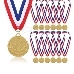 Professional custom medal plates blank gold medal sport medal Custom Made Oem In Low Price