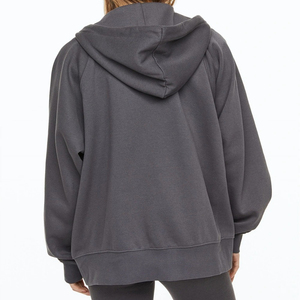 <b>Clothing</b> Manufacturer Custom Plain Wholesale Sublimation OEM Embroidery Unisex Blank Plain Polyester <b>Thermal</b> Hoodies for <b>Women</b> - Product Image 5