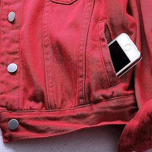 Chaqueta de mezclilla para mujer, ropa informal contemporánea, abrigo de moda elegante, ropa elegante de alta calidad para trajes de calle diarios - Product Image 4