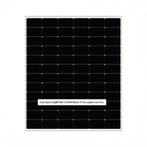 <b>Solar</b> Quest SQZB375M-72 <b>600W</b> Bifacial HJT Monocrystalline <b>Solar</b> <b>Panel</b> - Product Image 2