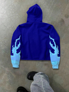 เสื้อฮู้ดผู้ชายสำหรับฤดูหนาวผลิตตามสั่งแบบแฟชั่น - Product Image 2
