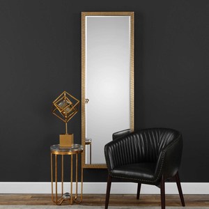 Espejo de pared rectangular con marco de hierro al por mayor para hotel, apartamento, sala de estar, dormitorio, pasillo, decoración de pared, espejo de tocador - Product Image 5