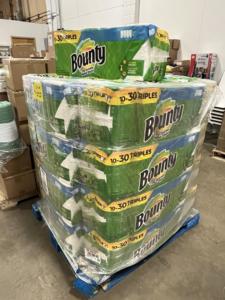 Papier hygiénique Bounty Select-a-Size blanc 6 rouleaux d'essuie-tout triple - Product Image 4