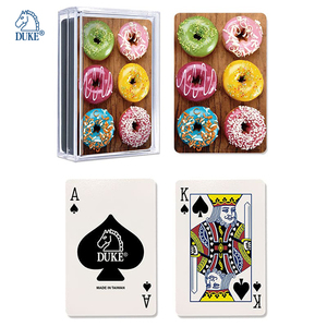 Suministro de fábrica, juego personalizado, naipes, sorteo promocional, recuerdo, póquer de plástico - Product Image 2