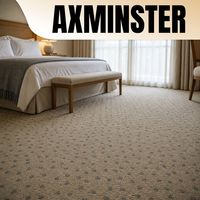 Moquette Axminster à pois 80% laine 20% nylon jacquard mur à mur pour chambre d'hôtel, salle de banquet, salle de bal