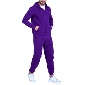 Nouveaux survêtements de jogging personnalisés survêtement pour hommes survêtement de sport en polyester parfait pour les sorties - Product Image 3