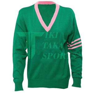 Venta al por mayor, cárdigan de diseño bordado unisex, suéter, prendas de punto personalizadas para hombres y mujeres, ropa de invierno informal - Product Image 1