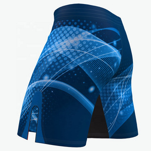 Short MMA léger et sportif solide et écologique pour hommes, vêtements de sport respirants à séchage rapide pour l'entraînement de lutte, équipement de combat extensible - Product Image 3