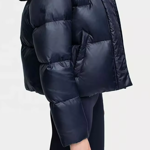 Vestes d'hiver en polyester pour femmes de qualité supérieure avec tissu personnalisable en toile légère accepter OEM/ODM - Product Image 6