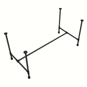 ที่วางเท้าเหล็กทรงอุตสาหกรรม CBPP007 ขนาด 80x160x73 ซม. พร้อมขาตั้งทรงกรวย 80x160x73 ซม. - Product Image 3