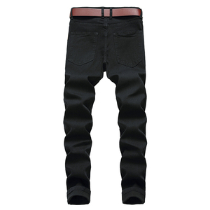 Wholesale High Quality Custom Men Jeans Denim <b>Pants</b> <b>Black</b> Washed Denim Jeans Manufacture Pakistan Slim Fit Jeans Best - Product Image 6