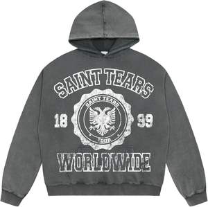 Men's Vintage Washed <b>Graphic</b> <b>Hoodie</b> with <b>Zip</b>-<b>up</b> Pullover Coat Warm Cotton Outerwear with Digital Printing Graffiti - Product Image 1
