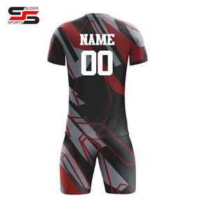 Uniforme de football tendance pour tout le monde Ensembles de football de couleur dégradée entièrement personnalisés Production en vrac Vêtements de football du Pakistan - Product Image 4