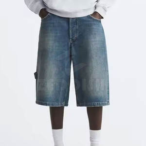 Shorts en jean sportifs sur mesure de style nouveau, couleur personnalisée, service OEM, haute qualité, fabriqué au Pakistan - Product Image 1