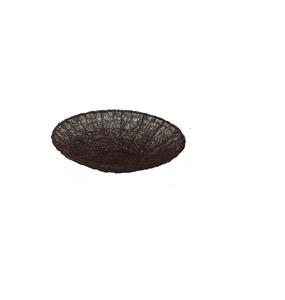 Corbeille à fruits en fil métallique tressé style nordique, panier à pain géométrique en métal, décoration d'intérieur, centre de table pour salle à manger, noir mat, cuisine - Product Image 1