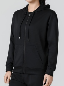 Sudaderas Casuales Personalizadas de Alta Calidad para Mujer, Cómodas para el Día a Día, Sudaderas con Estampado Invernal, Sudadera de Manga Larga de Color Sólido - Product Image 3