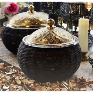 Vaisselle de service en acier inoxydable chauffe-plats présentoir de buffet chauffe-plats pour la maison, l'hôtel et le mariage - Product Image 1