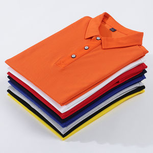 Unisexe Coton Soie de Haute Qualité pour Polo T-shirts Gris Foncé Uniforme de Bureau Boxy Crop Luxe Golf Style pour Personnel Tricoté Imprimé - Product Image 2