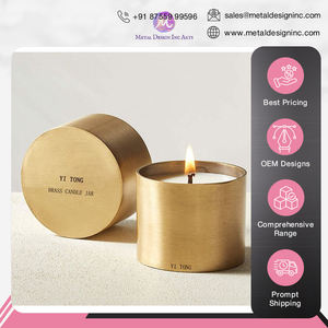 ขวดโหลเปล่าทำจากสเตนเลสสตีลสีทองทองเหลืองคุณภาพระดับพรีเมียมพร้อมโลโก้ตามสั่ง - Product Image 4