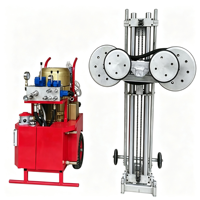 Nouvelle machine de découpe de pierre hydraulique à haute efficacité 25KW, épaisseur maximale 730mm, longueur 1500mm, scie à câble diamantée pour démolition de béton