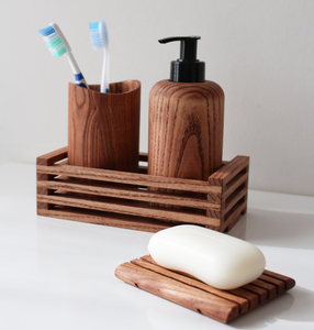 Ensemble de salle de bain en bois le plus vendu Essentiels de vanité élégants pour la décoration de la maison fournisseur en gros d'article - Product Image 5