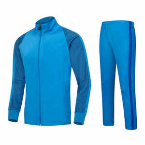 Vêtements décontractés pour hommes Survêtement grande taille Ensemble 2 pièces pour hommes Sweat-shirt et pantalon de sport Tenues à capuche avec fermeture éclair - Product Image 2