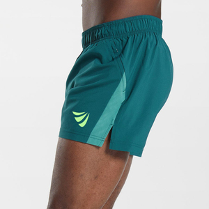 High Quality <b>Men's</b> Workout Gym <b>Shorts</b> Custom New Arrival Breathable Mesh Jogger Panel Insert Recycled Dry Fast Polyester Spandex - Product Image 3
