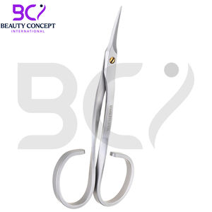 กรรไกรตัดหนังกำพร้าทำจากสแตนเลสกรรไกรปลายใบมีดคมสำหรับดูแลส่วนบุคคลกรรไกรตัดเล็บออกแบบโลโก้ได้ตามต้องการ - Product Image 3