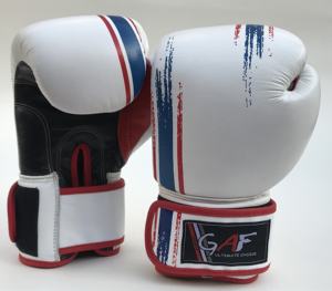 GAF Factory Direct Guantes de entrenamiento personalizables Equipo de boxeo de cuero con soporte de muñeca de Velcro Guante de boxeo profesional - Product Image 4